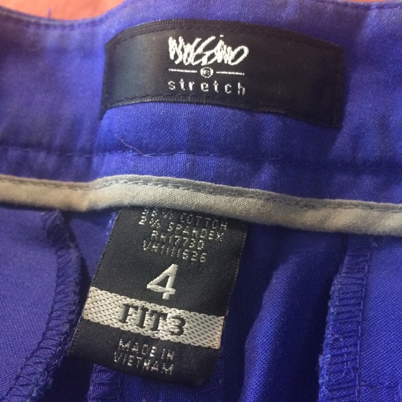 Cobalt Blue Shorts! Sz 4 - Picture 3 of 7